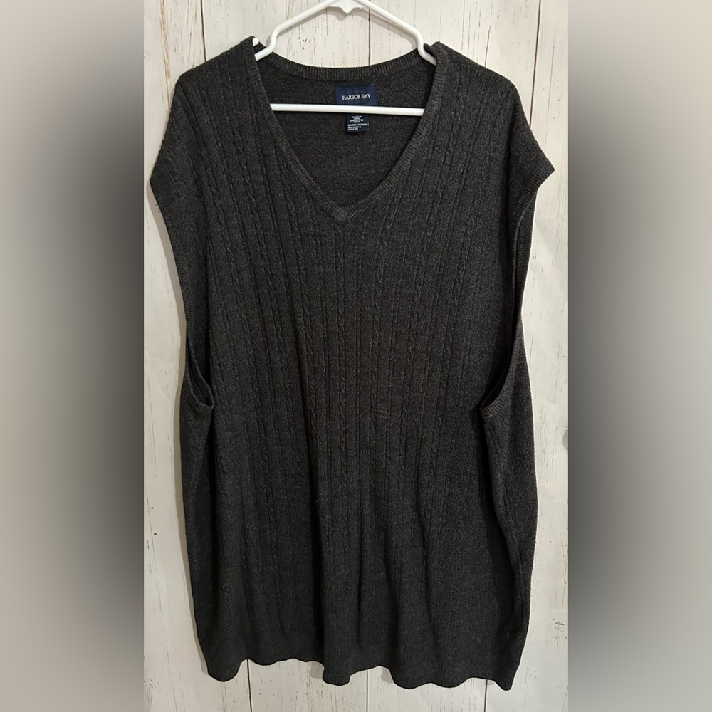 Harbor Bay cable knit sweater vest